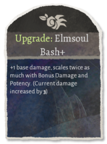 Ability upgrade to Elmsoul Bash.