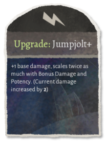Ability upgrade to Jumpjolt.